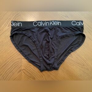 Calvin Klein Black Underwear with Logo Waistband